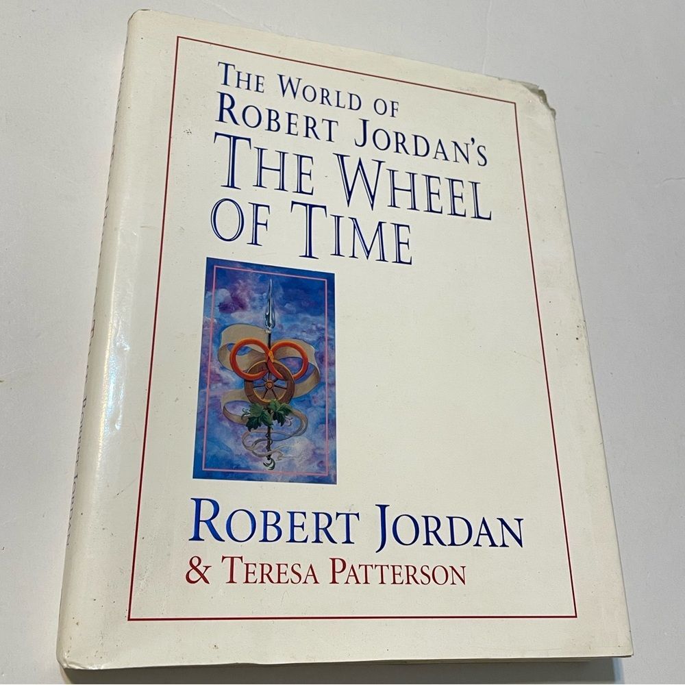 The World of Robert Jordan's the Wheel of Time book hardcover hc authentic